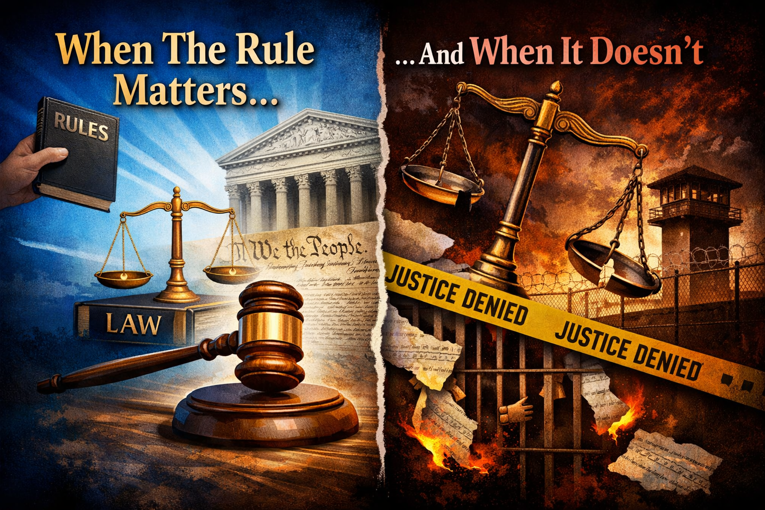 When the Rule Matters—and When It Doesn’t