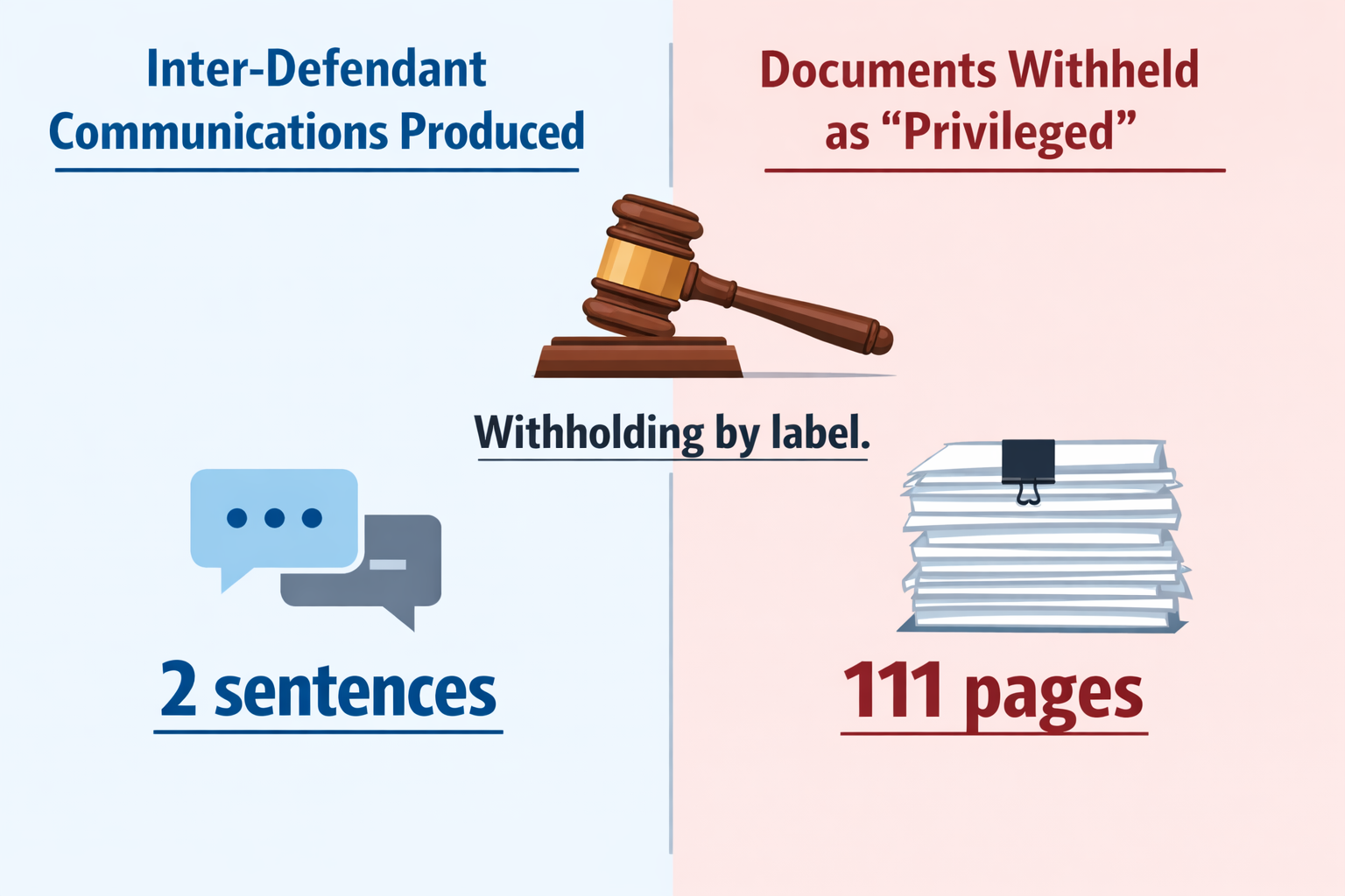 The Privilege Log Problem: Withholding by Label