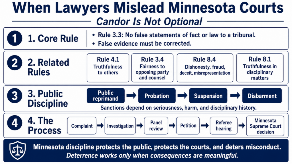 When Lawyers Mislead Minnesota Courts: Candor Is Not Optional